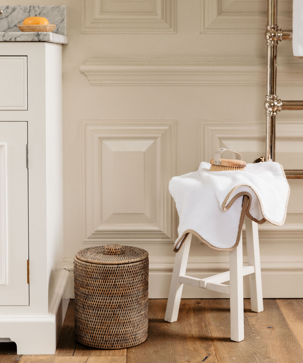 Rattan Bathroom Bins