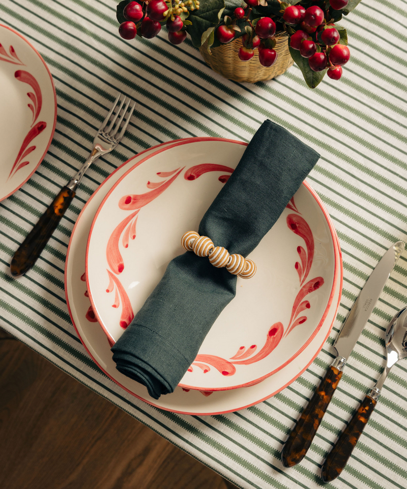 Classic Linen Napkin, Forest Green