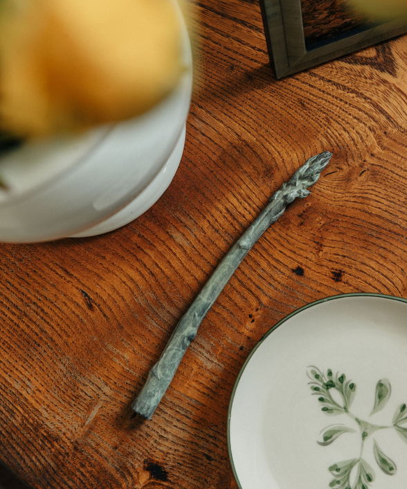 Bronze Asparagus Sculpture