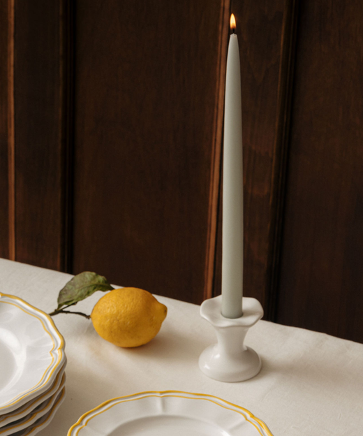 Cora Fluted Candlestick, Short