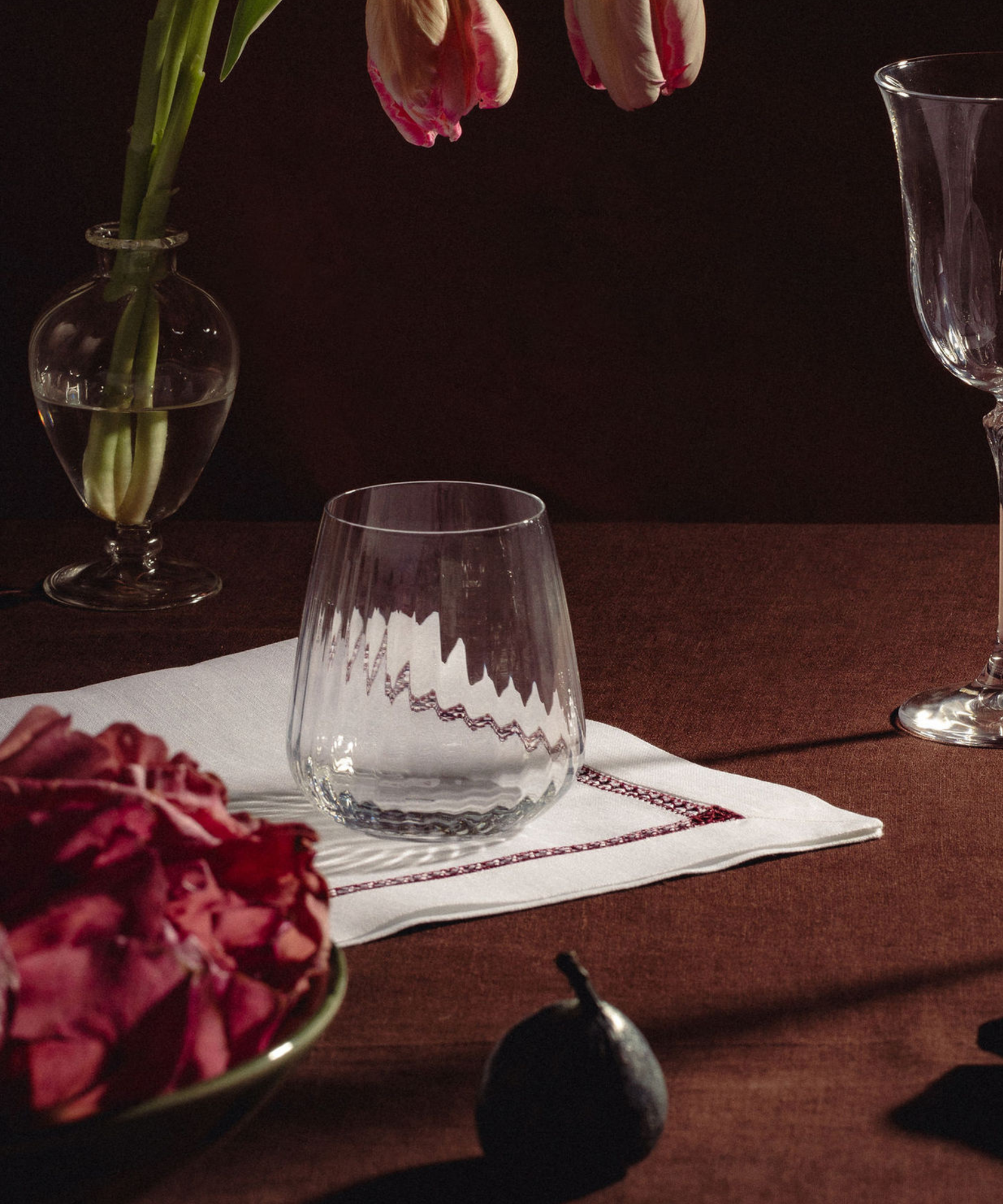 Set of 6 Daphne Optic Crystal Tumblers