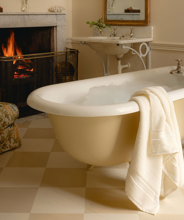 Maria Organic Bath Sheet, Ivory
