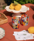 Millefiori Murano Glass Tumbler