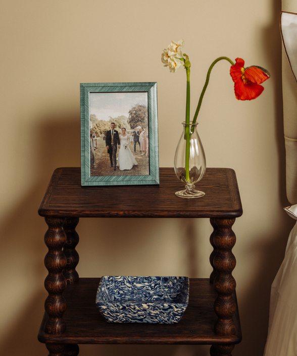 Bianca Photo Frame, Azure