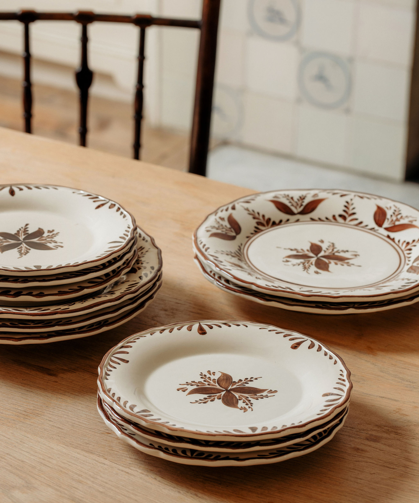 Ottilie Crockery, Brown