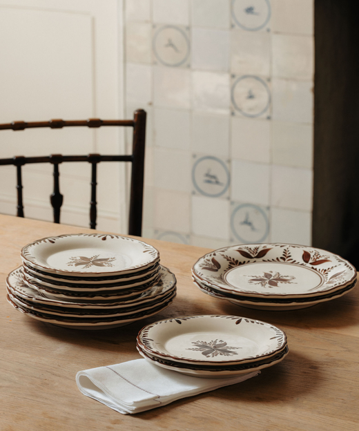 Ottilie Crockery, Brown