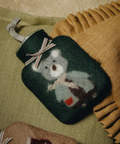 Teddy Merino Wool Mini Hot Water Bottle