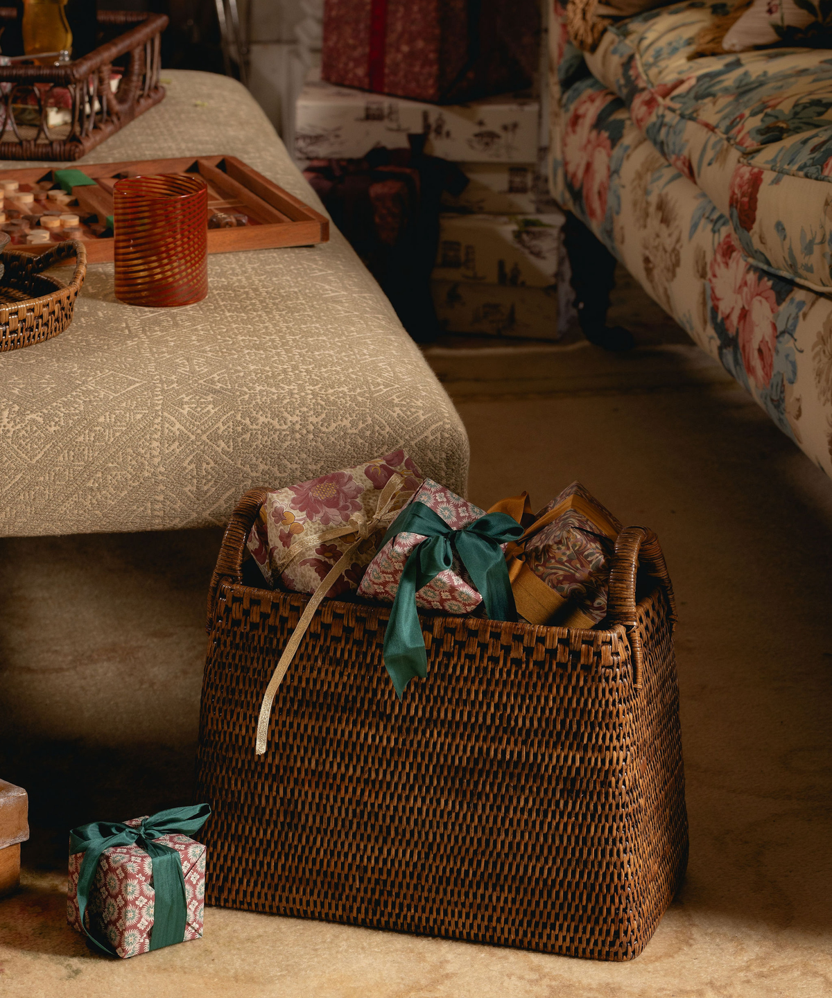 Inaya Rattan Storage Baskets
