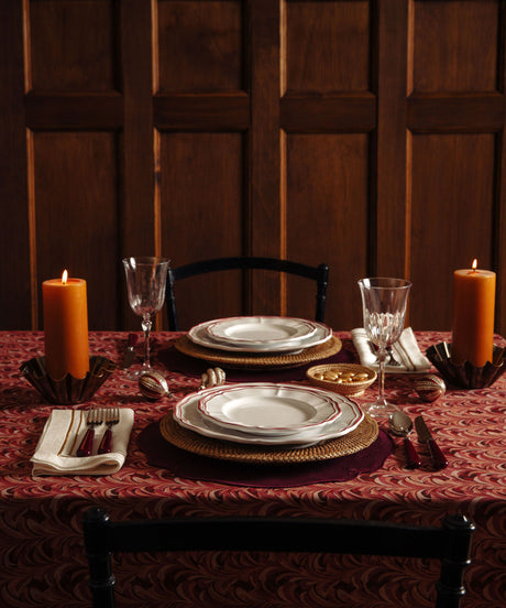 Medium Pillar Candles, Amber