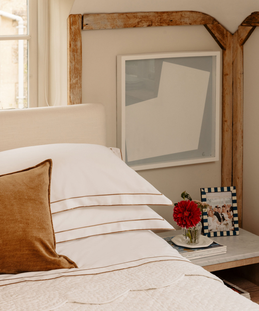 Frame Bed Linen, Bronzed Umber
