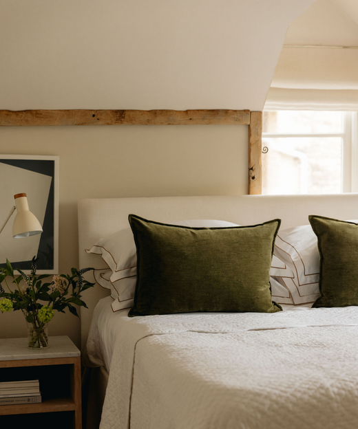 Bed Pillows Moss Throw Pillow Premium Cotton Pillow Covers (Moss