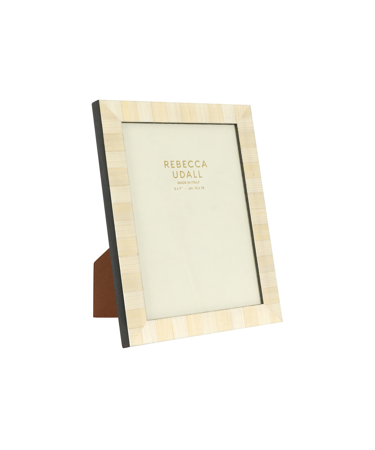 Delilah Striped Photo Frame Buttermilk