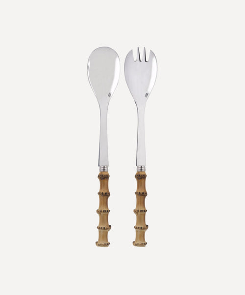 Bamboo Handle Salad Servers