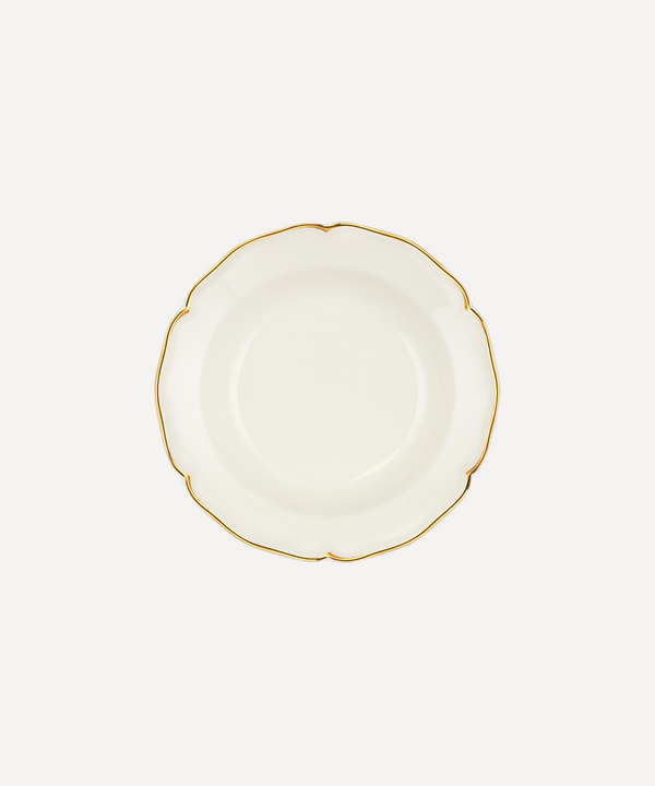 Rebecca Udall Luxury Madeleine Pasta Bowl, Gold Filet 