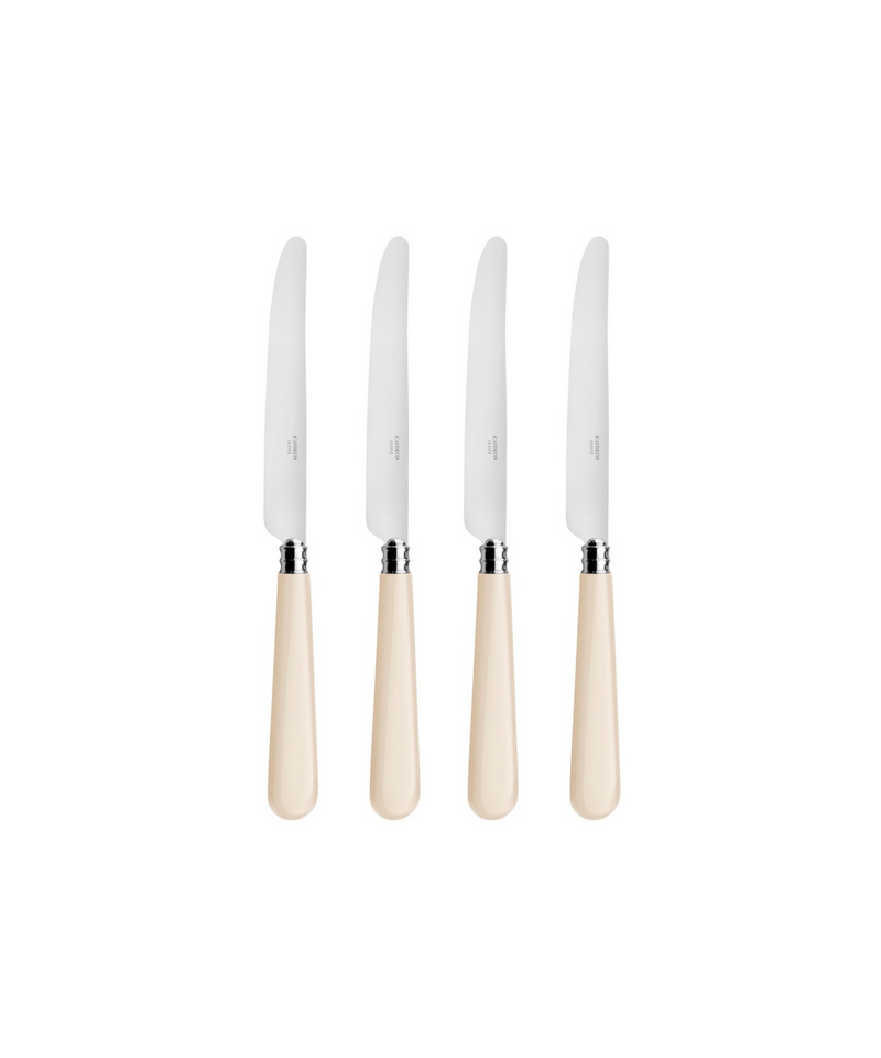 Set of 4 Classic Taper Knives, Ivory