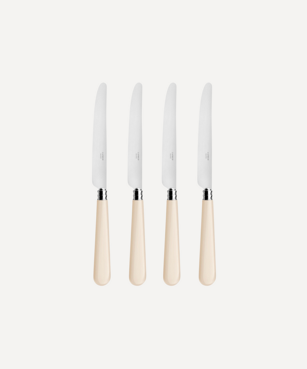 Set of 4 Classic Taper Knives, Ivory