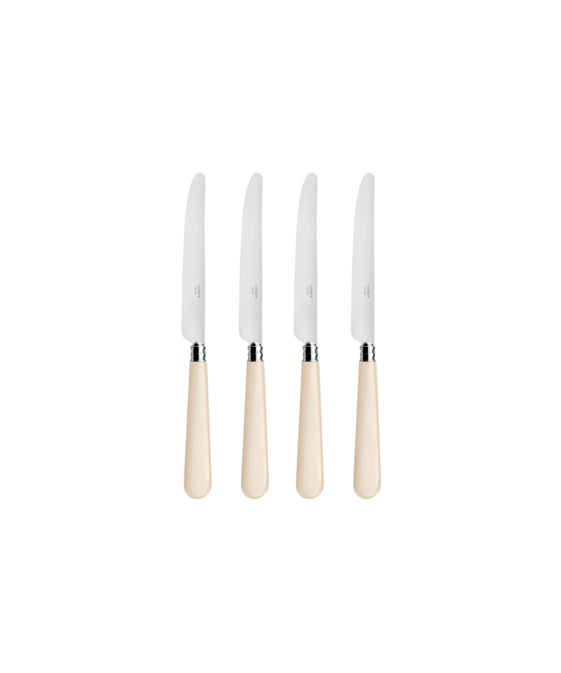 Set of 4 Classic Taper Knives, Ivory