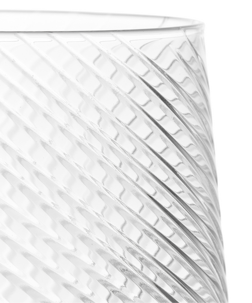 Rebecca Udall Julia Twisted Cut Crystal Tumbler Glass, 3D Details
