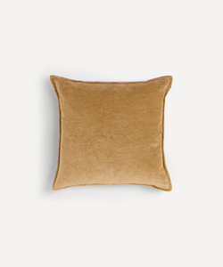 Rebecca Udall, Verity Linen Velvet Square Cushion, Orange 