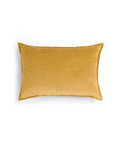 Rebecca Udall Verity Linen Velvet Rectangular Cushion, Straw Yellow