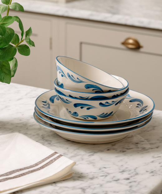 Rebecca Udall Celia Dinner Plate, Denim Blue