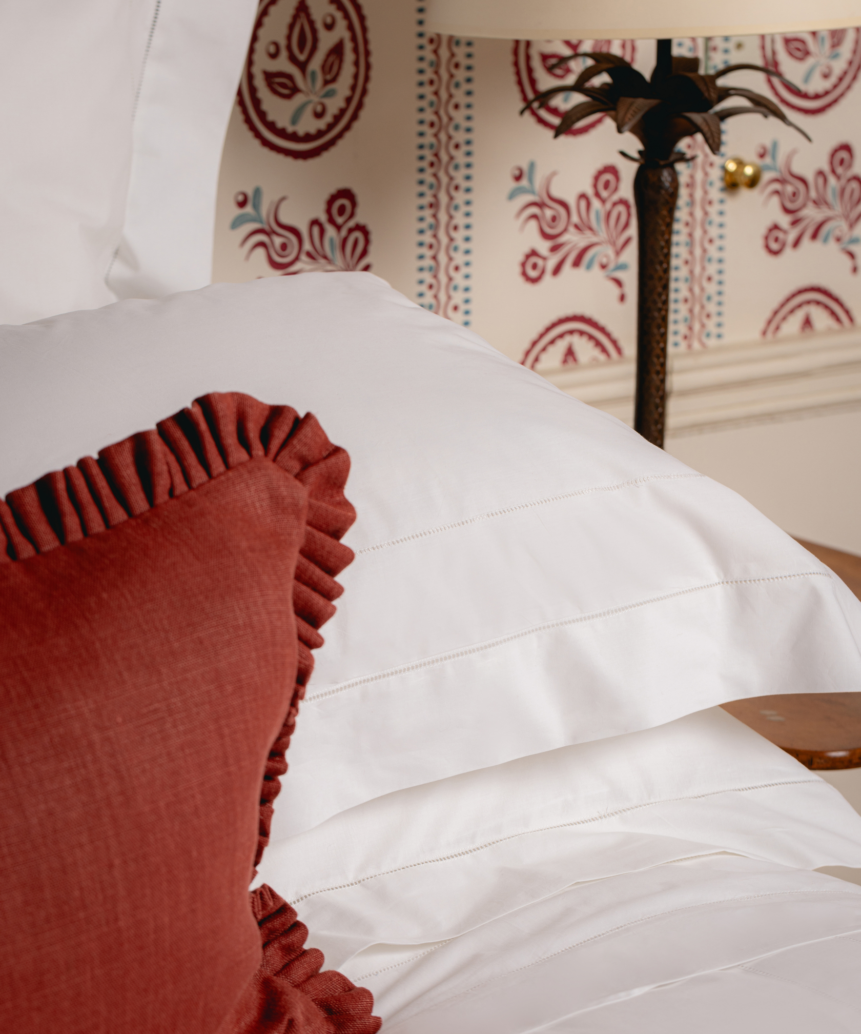 Ines Hemstitch Bed Linen