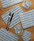 Remy Cork Backed Rectangular Placemat, French Navy