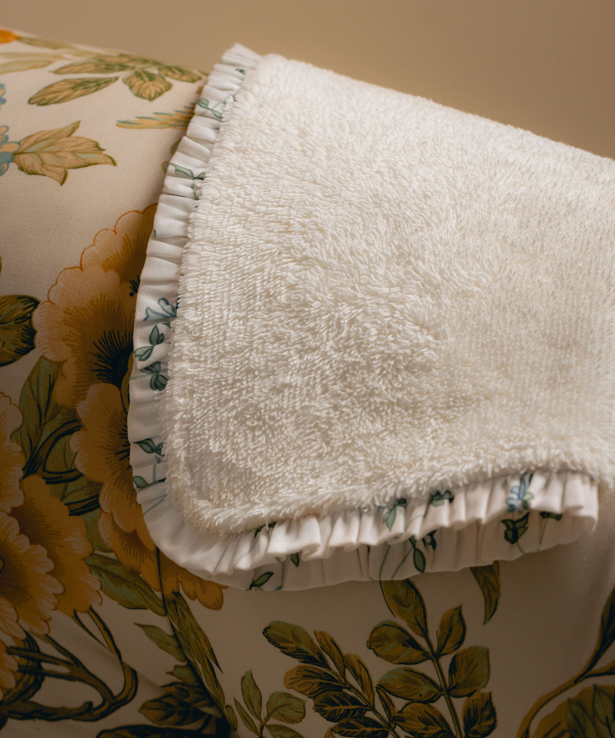 Rovito Face Towel, Natural White