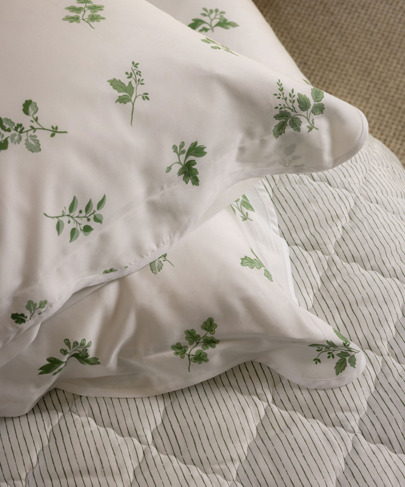 Pair of Polino Scalloped Pillowcases