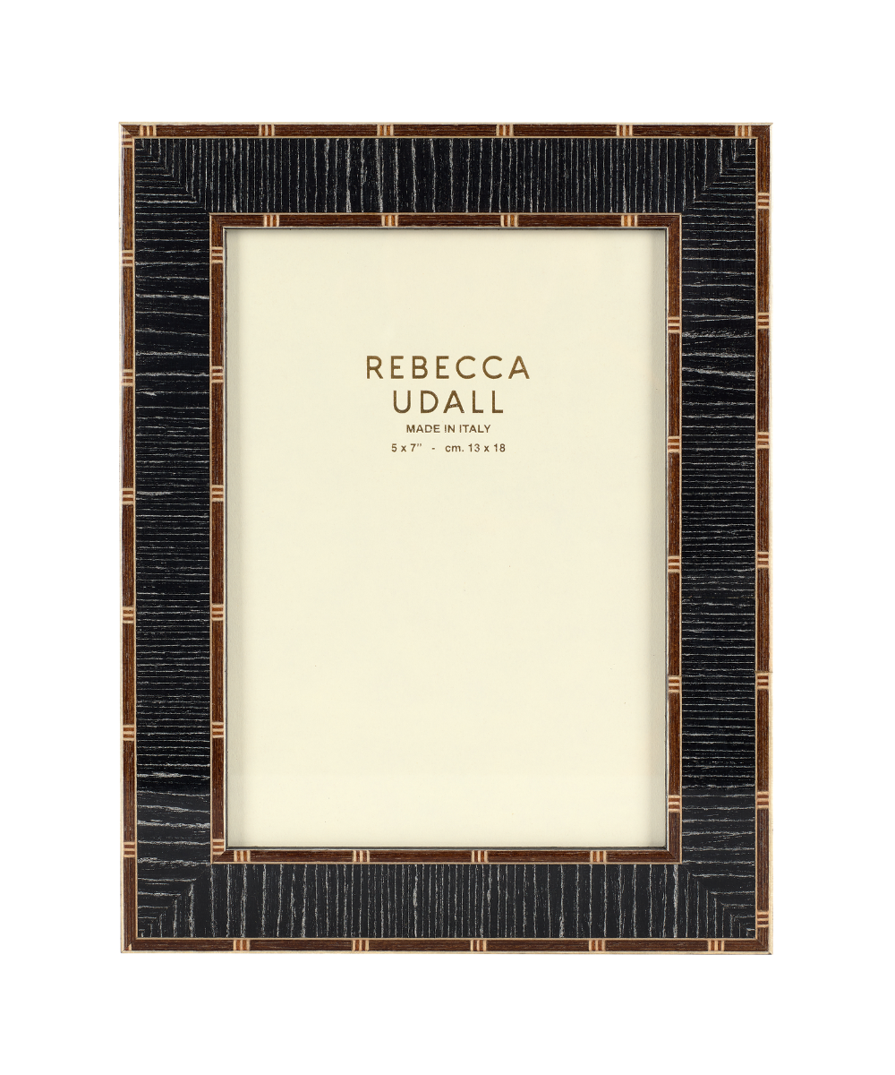 Traditional Angelica Black Photo Frame, Rebecca Udall