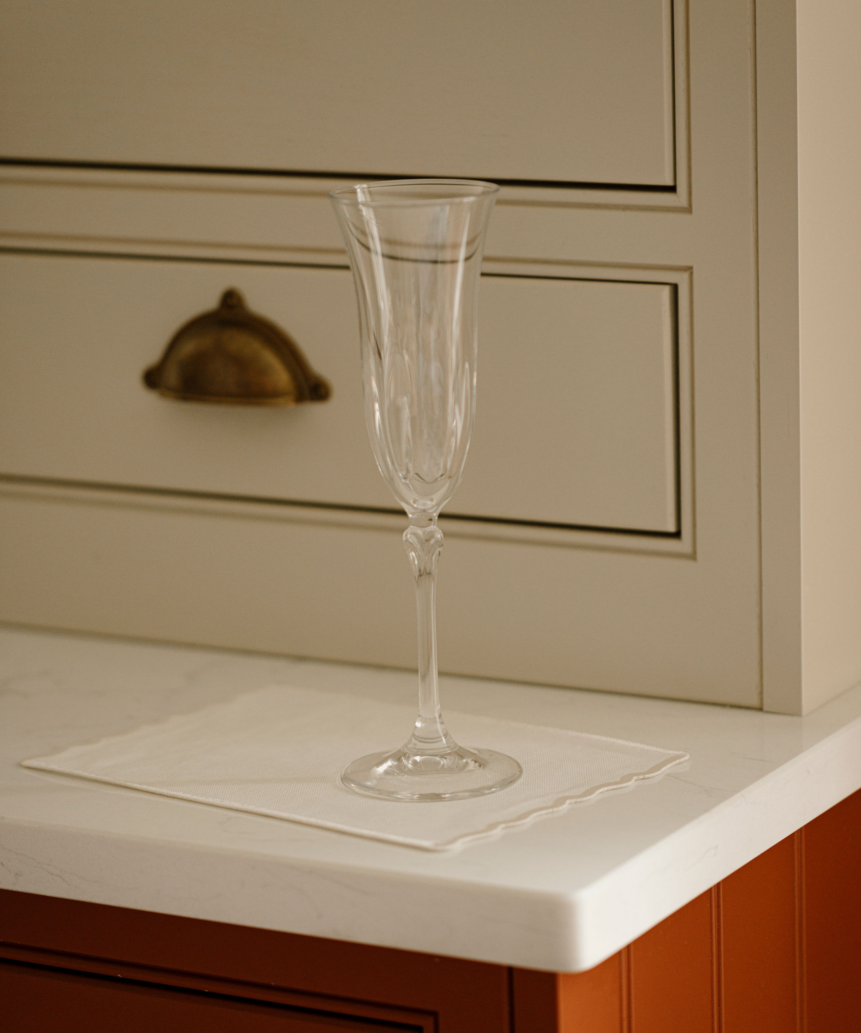 Daphne Optic Crystal Flute Glass, Rebecca Udall