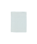 Rebecca Udall Victoria Striped Linen Tablecloth, Chalk Blue, Cut Out