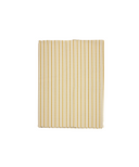 Rebecca Udall Victoria Striped Linen Tablecloth, Burnt Mustard, Cut Out