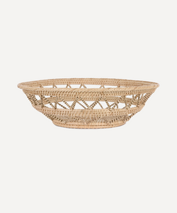 Rebecca Udall Zelda Large Basket, Mushroom, Ivory Background