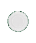 Set of 4 Zita Scalloped Pasta Bowls, Juniper Green