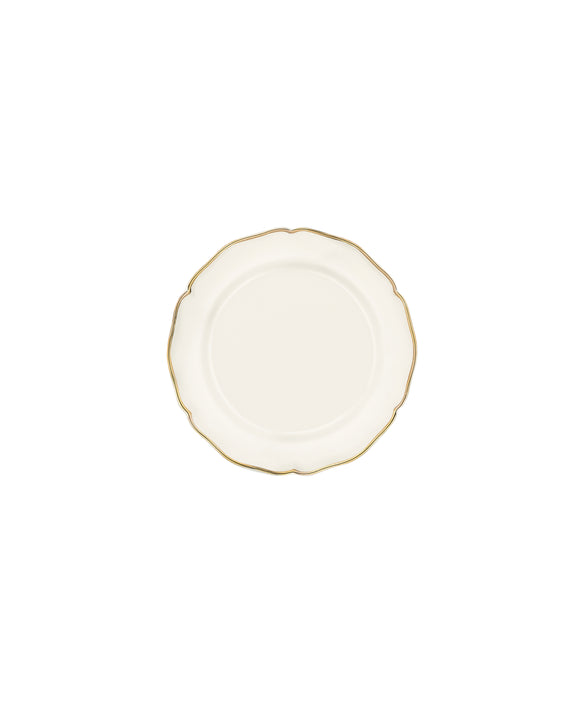 Madeleine Side Plate, Gold Filet
