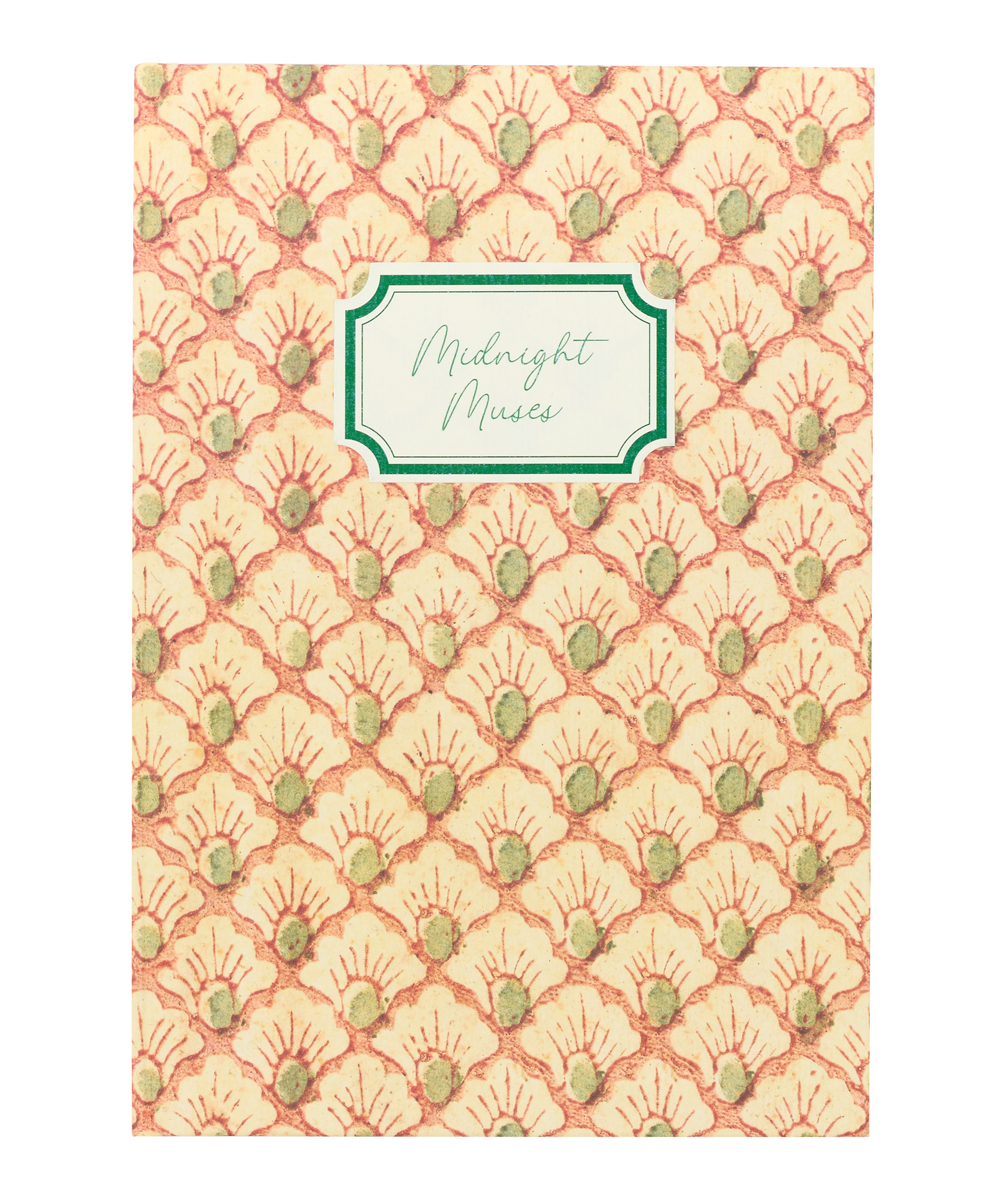 Rebecca Udall, Midnight Musings Notebook, Traditional Floral Fan Pattern Design 