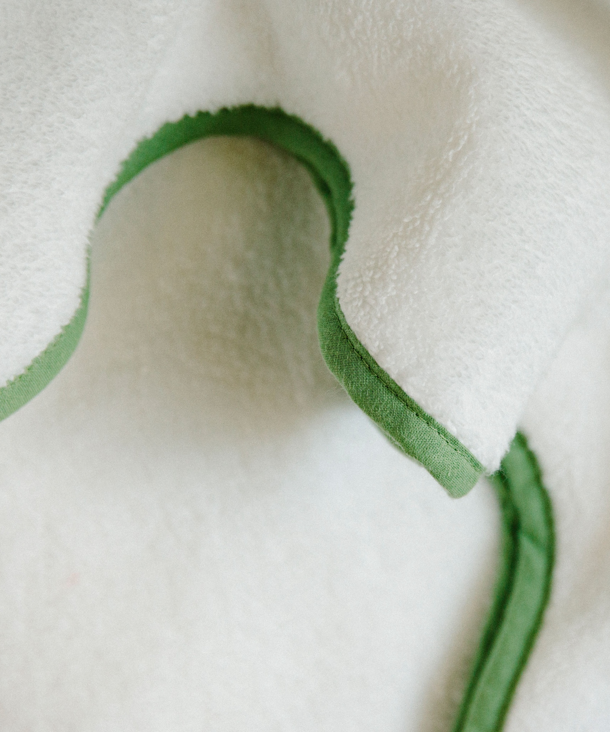 Amelia Scalloped Bath Towel Collection, Asparagus