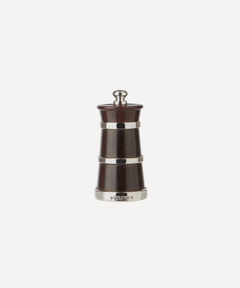 Rebecca Udall Silver Rosewood pepper grinder mill 