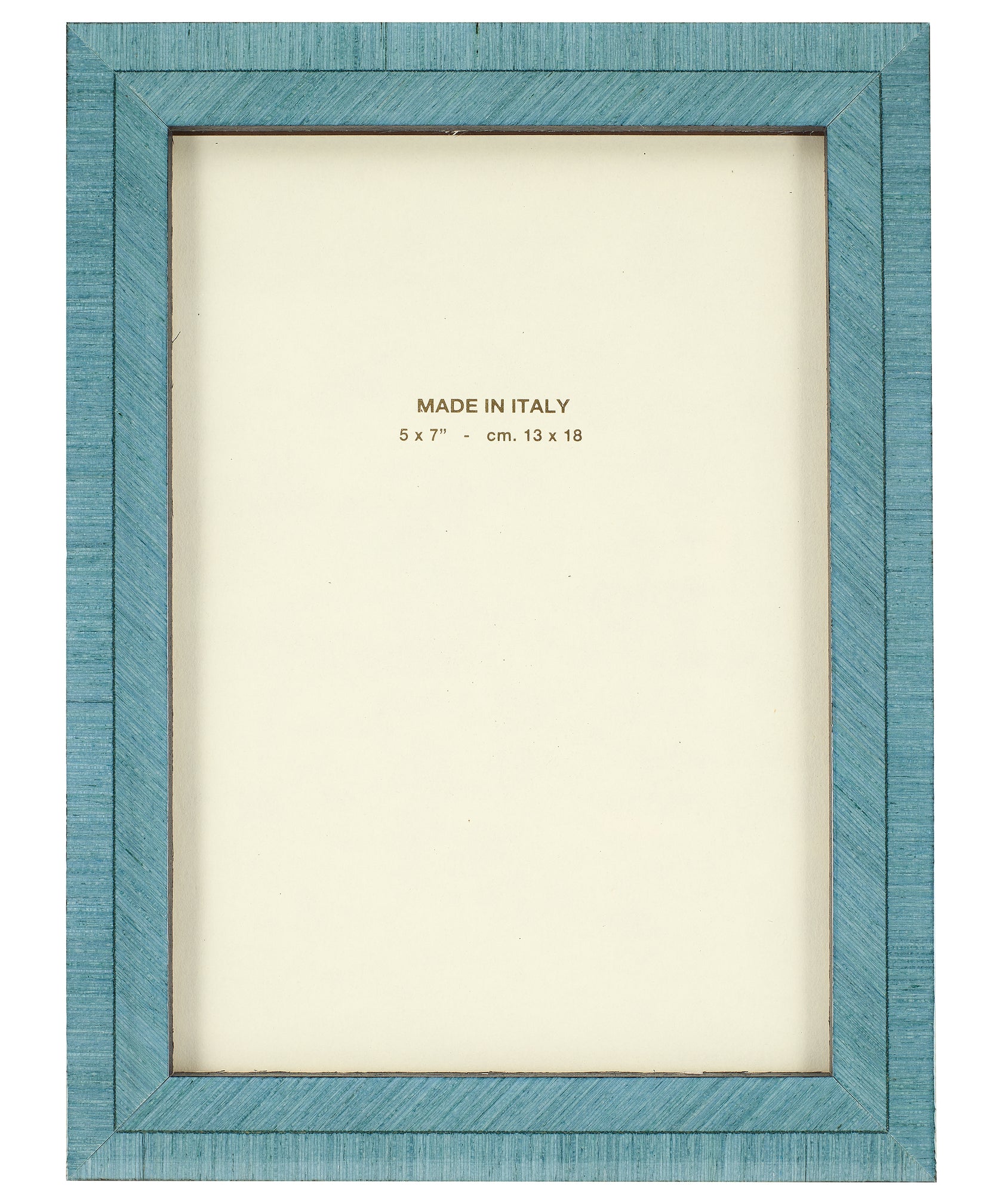 Rebecca Udall, Bianca Photo Frame Marquetry Photo Frame in Azure Turquoise Blue  5x7