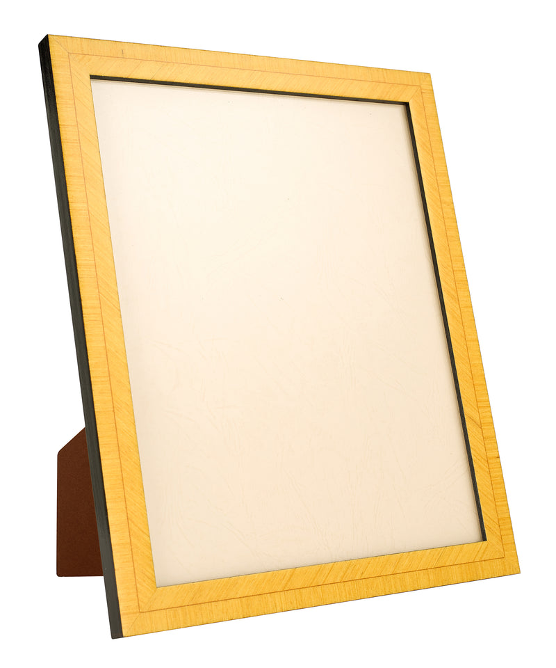 Bianca Photo Frame Marquetry Photo Frame in Citrine Yellow 8x10"