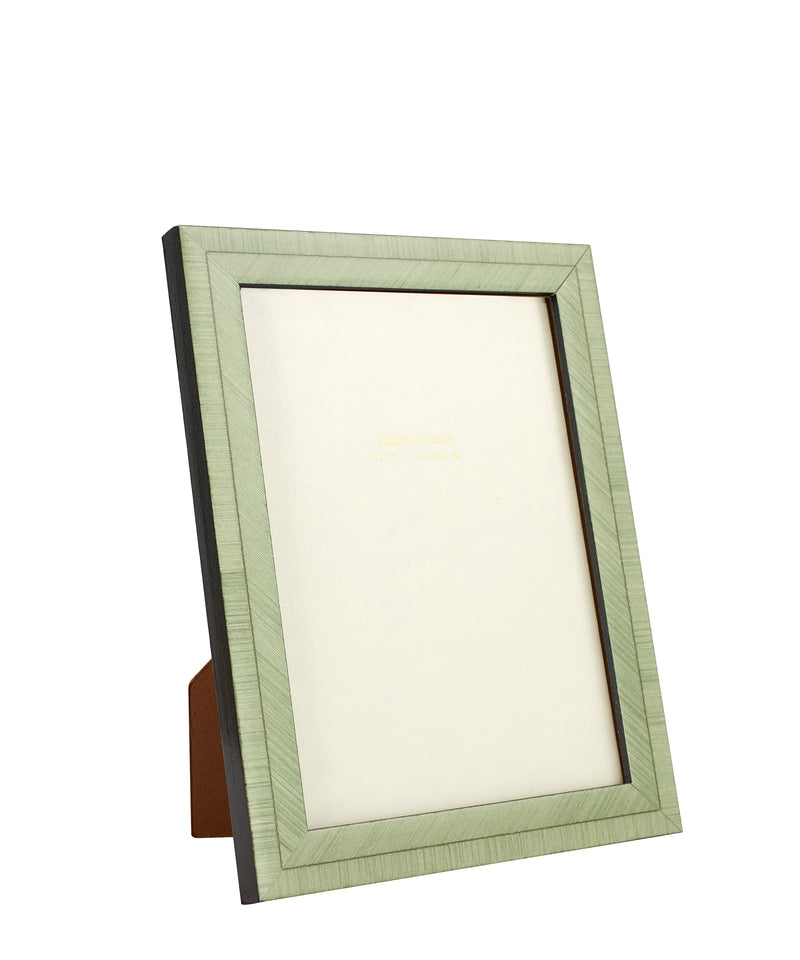 Bianca Photo Frame Marquetry Photo Frame in Pistachio Mint Green 5x7"