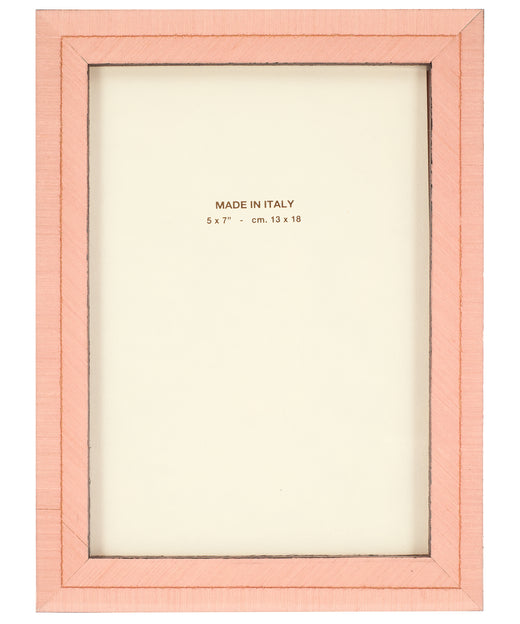 Rebecca Udall, Bianca Photo Frame Marquetry Photo Frame in Rose Pink 5x7"
