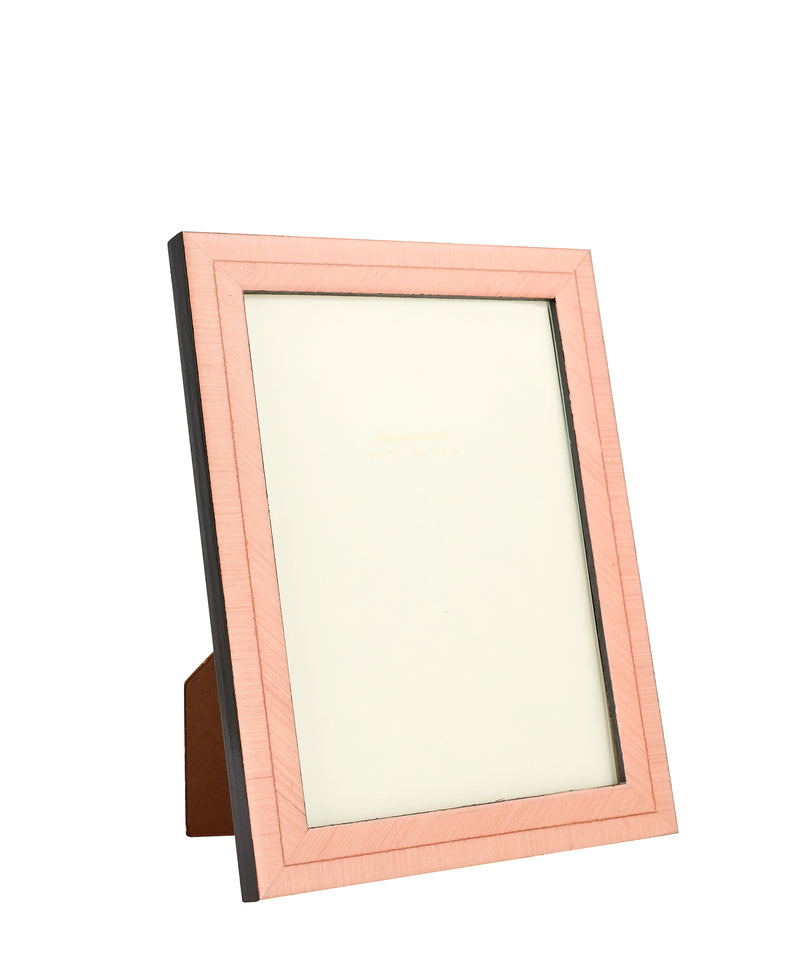 Bianca Photo Frame Marquetry Photo Frame in Rose Pink 5x7"