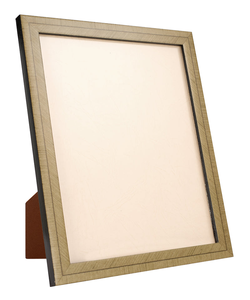 Bianca Photo Frame Marquetry Photo Frame in Taupe  8x10"