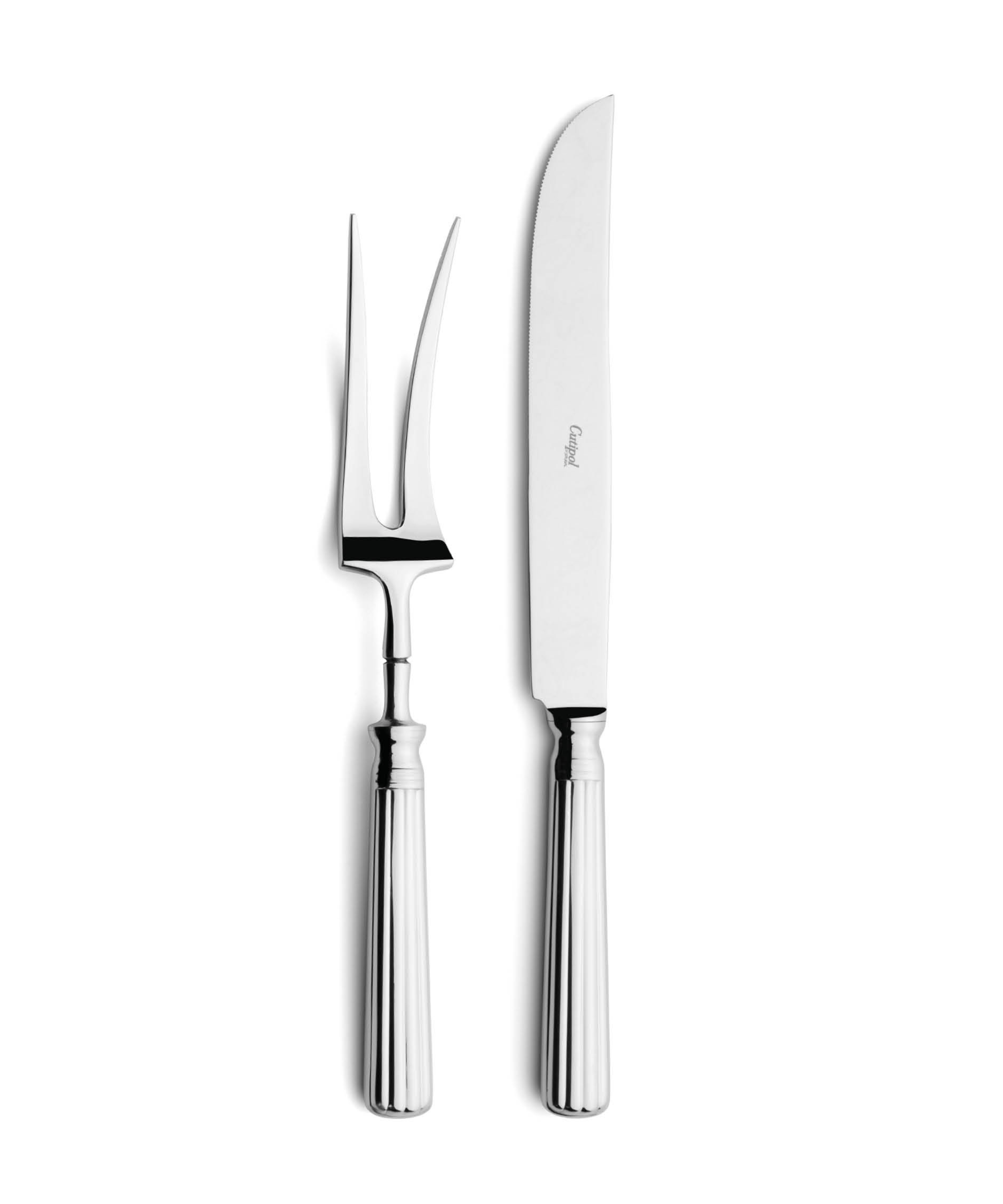 Rebecca Udall Line Carving Set, Stainless Steel