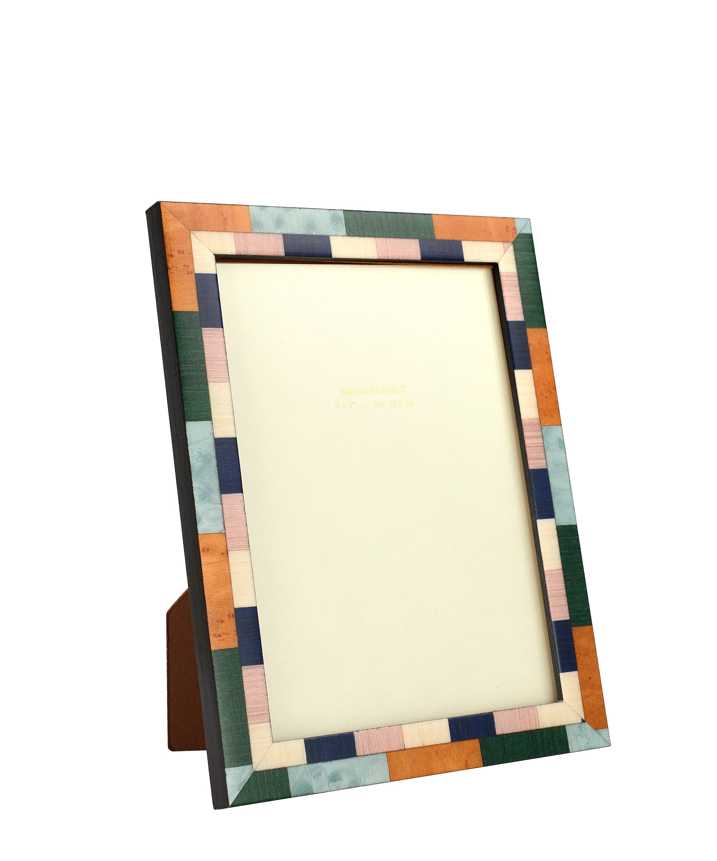 Rebecca Udall, Mia Photo Frame Italian Marquetry Photo Frame in Multi Coloured