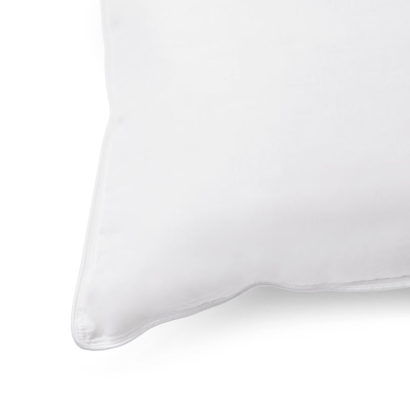 Luxury 100% european goose down with feather and down core pillow