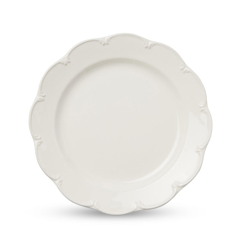 Classic Artsian Luxury Scalloped wavy dinner Plates