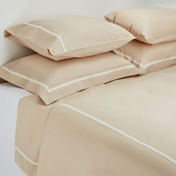 Rebecca Udall Bespoke Elise Border Appliqué Bed Linen